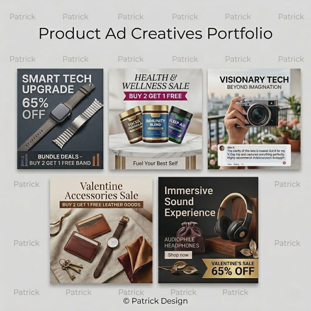 Product Ad Creatives